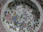 Adams Singapore Bird, Celadon w/ Florals: Rim Soup Bowl (s), 7 3/4" x 1 1/2"