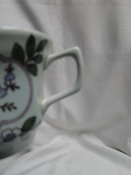 Adams Singapore Bird, Celadon w/ Florals: 2 5/8" Cup (s) Only, No Saucer