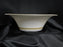 Villeroy & Boch Vivian, Ivory Rim, Gold Bands: Oval Serving Bowl, 9 3/4"