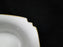 Villeroy & Boch Vivian, Ivory Rim, Gold Bands: Oval Serving Bowl, 9 3/4"