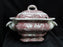 Mason's Vista Pink, Transferware: Tureen & Lid, 10 1/2", As Is