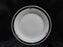 Noritake Etienne, 7260, Black Band, Florals: Dinner Plate (s), 10 1/2"