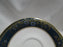 Royal Doulton Carlyle: Blue Flowers, Teal Band, Gold: 6" Saucer (s) Only