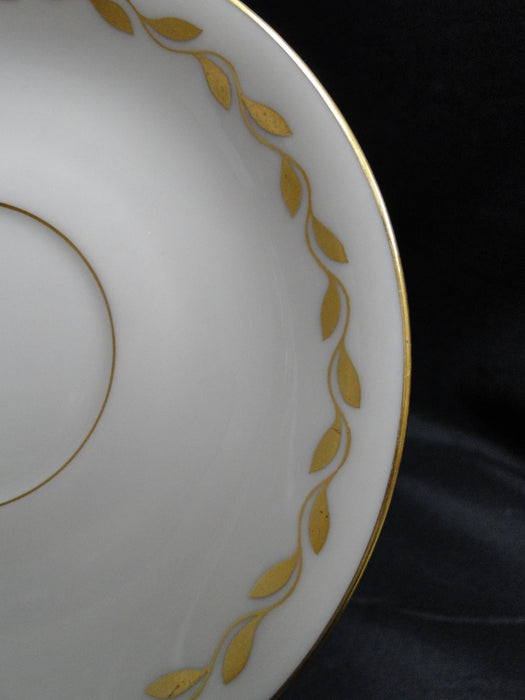 Lenox Golden Wreath, Ivory w/ Gold Laurel:  Cup & Saucer Set (s), 2 1/8"