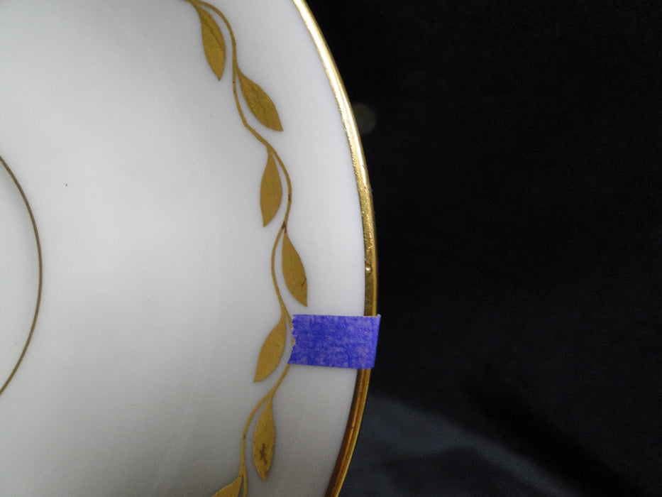 Lenox Golden Wreath, Ivory w/ Gold Laurel:  Cup & Saucer Set (s), 2 1/8"