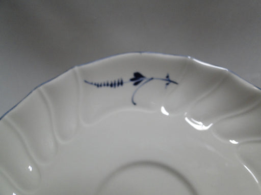 Villeroy & Boch Vieux Luxembourg, Blue Florals: 4 5/8" Demi Saucer Only