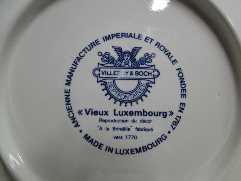 Villeroy & Boch Vieux Luxembourg, Blue Florals: Demi Cup & Saucer Set (s)