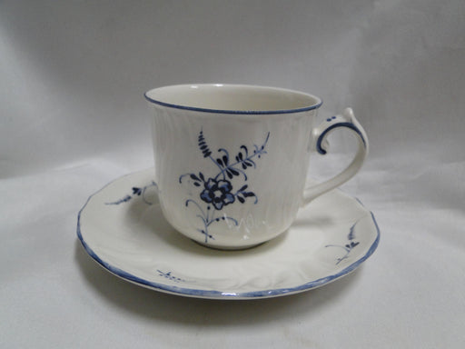 Villeroy & Boch Vieux Luxembourg, Blue Florals: Demi Cup & Saucer Set (s)