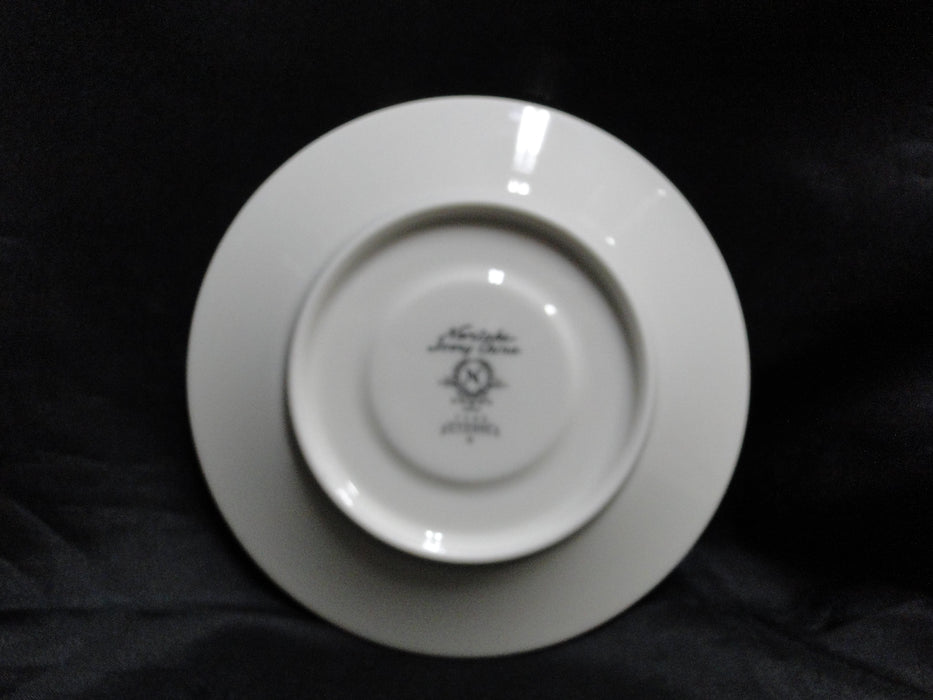Noritake Etienne, 7260, Black Band, Florals: Cup & Saucer Set (s), 3"