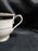 Noritake Etienne, 7260, Black Band, Florals: Cup & Saucer Set (s), 3"