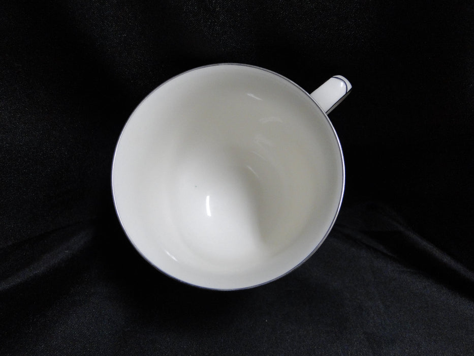 Noritake Etienne, 7260, Black Band, Florals: Cup & Saucer Set (s), 3"