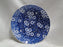 Staffordshire Calico Blue, Floral, Crownford: Cup & Saucer Set, 2 1/2"