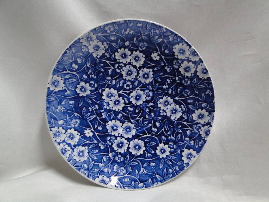 Staffordshire Calico Blue, Floral, Crownford: Cup & Saucer Set, 2 1/2"