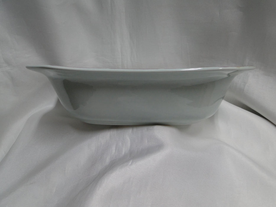 Adams Singapore Bird, Celadon w/ Florals: Octagonal Serving Bowl, 9 1/2"