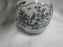 Adams Singapore Bird, Celadon w/ Florals: Sugar Bowl, 5" Tall