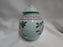 Adams Singapore Bird, Celadon w/ Florals: Sugar Bowl, 5" Tall