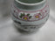 Adams Singapore Bird, Celadon w/ Florals: Sugar Bowl, 5" Tall
