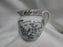 Adams Singapore Bird, Celadon w/ Florals: Creamer / Cream Pitcher, 3 1/2"