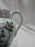 Adams Singapore Bird, Celadon w/ Florals: Creamer / Cream Pitcher, 3 1/2"