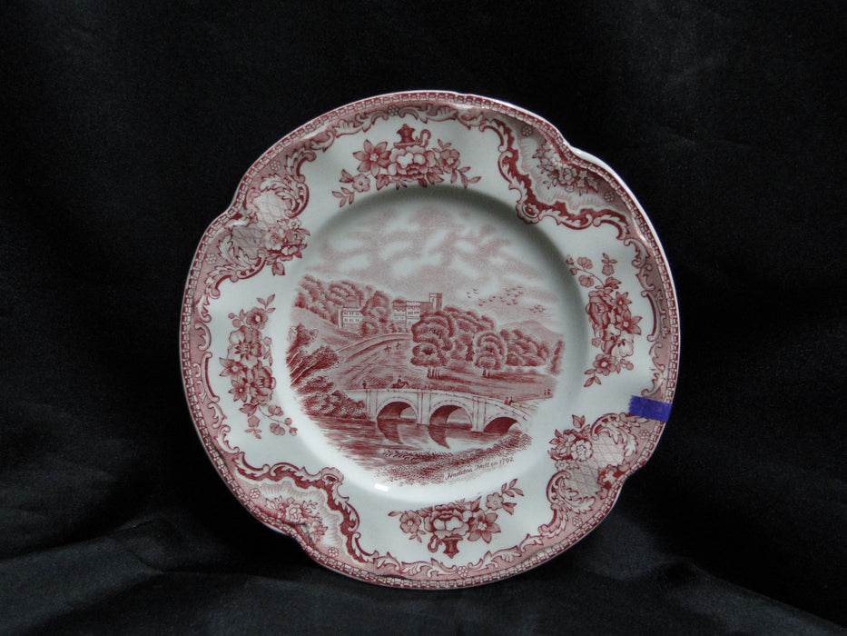 Johnson Brothers Old Britain Castles Pink, England: Bread Plate, 6 1/4", As Is