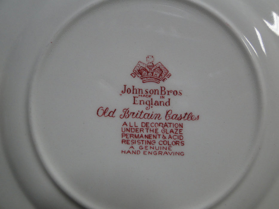 Johnson Brothers Old Britain Castles Pink, England: Bread Plate, 6 1/4", As Is