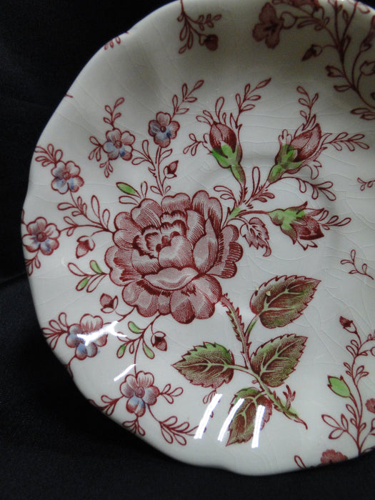 Johnson Brothers Rose Chintz, England: Cup & Saucer Set (s), 2 3/8", Crazing