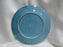 German Majolica Birds & Grapes 230, Blue: Luncheon Plate, 9 1/8", Wear