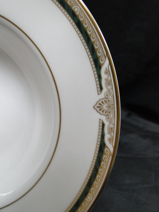 Royal Doulton Forsyth, Green & Gold: Rim Soup Bowl (s), 8 1/8" x 1.5"