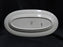 Lenox Holiday Tartan, Fruit, Plaid Ribbon: Oval Sandwich Tray, 14 1/4" x 7 1/4"