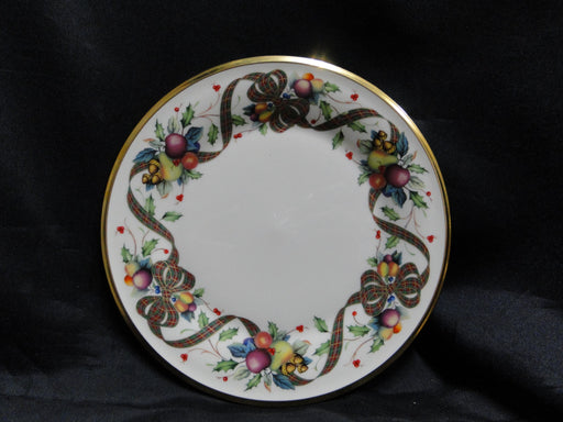 Lenox Holiday Tartan, Fruit, Plaid Ribbon: Salad Plate (s), 8 1/4"