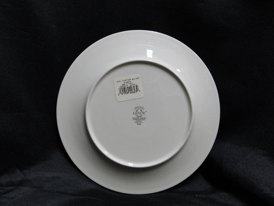 Lenox Holiday Tartan, Fruit, Plaid Ribbon: Salad Plate (s), 8 1/4"