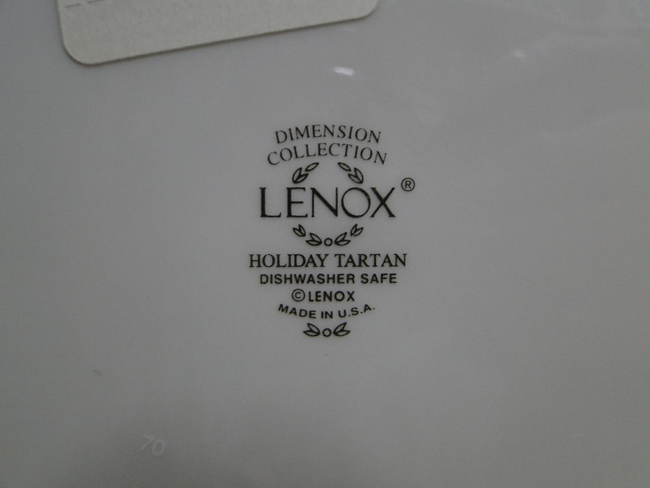 Lenox Holiday Tartan, Fruit, Plaid Ribbon: Salad Plate (s), 8 1/4"