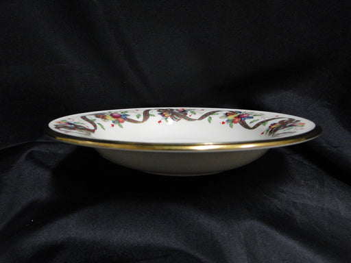 Lenox Holiday Tartan, Fruit, Plaid Ribbon: Rim Soup Bowl (s), 9" x 1.5" Tall