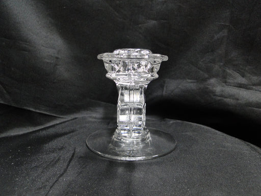 Fostoria American Clear: Double Flat Foot Candlestick (s), 8 1/2" x 4 1/2" Tall