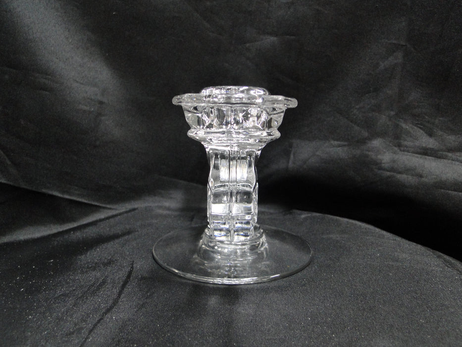 Fostoria American Clear: Double Flat Foot Candlestick (s), 8 1/2" x 4 1/2" Tall