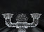 Fostoria American Clear: Double Flat Foot Candlestick (s), 8 1/2" x 4 1/2" Tall