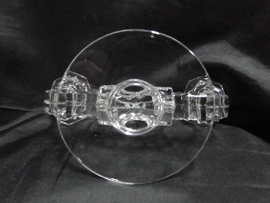 Fostoria American Clear: Double Flat Foot Candlestick (s), 8 1/2" x 4 1/2" Tall