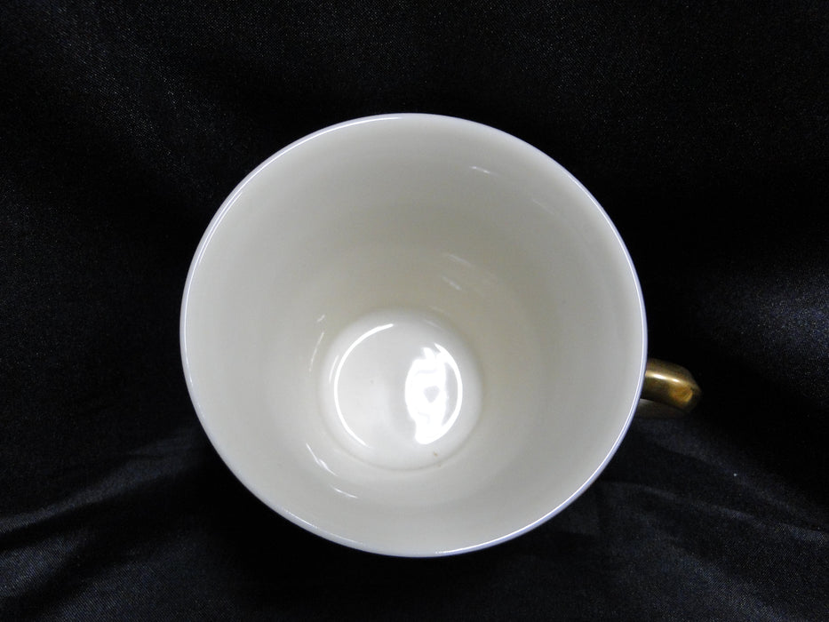 Lenox Holiday Tartan, Fruit, Plaid Ribbon: Square Cup & Saucer Set 3 1/8", As Is
