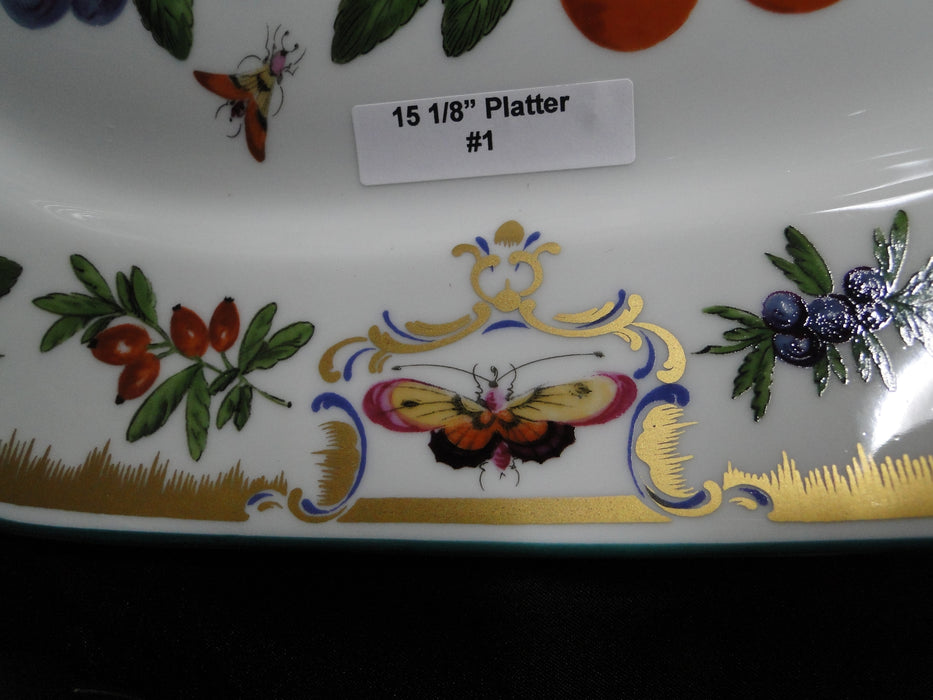 Mottahedeh Duke of Gloucester, Fruit: Octagonal Serving Platter (s), 15 1/8"