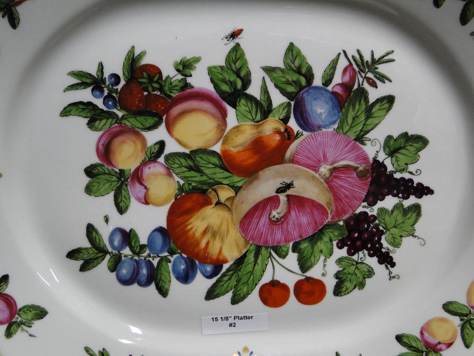 Mottahedeh Duke of Gloucester, Fruit: Octagonal Serving Platter (s), 15 1/8"