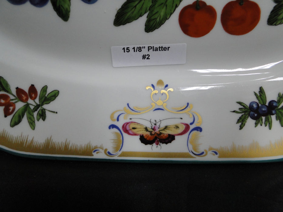 Mottahedeh Duke of Gloucester, Fruit: Octagonal Serving Platter (s), 15 1/8"