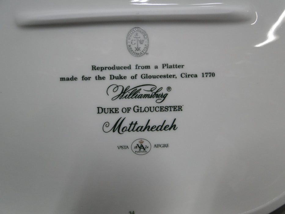 Mottahedeh Duke of Gloucester, Fruit: Octagonal Serving Platter (s), 15 1/8"