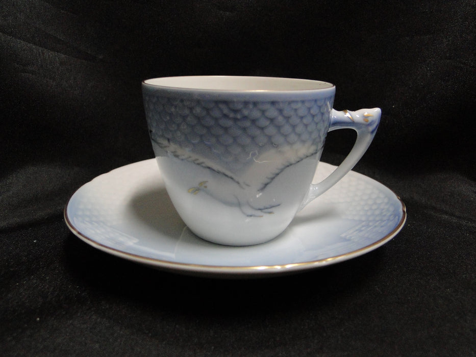 Bing & Grondahl Seagull: Cup & Saucer Set (s), 2 1/2", #102 or #305