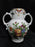 Mottahedeh Duke of Gloucester, Fruit: Flower Vase w/ Two Handles, 8 3/4"