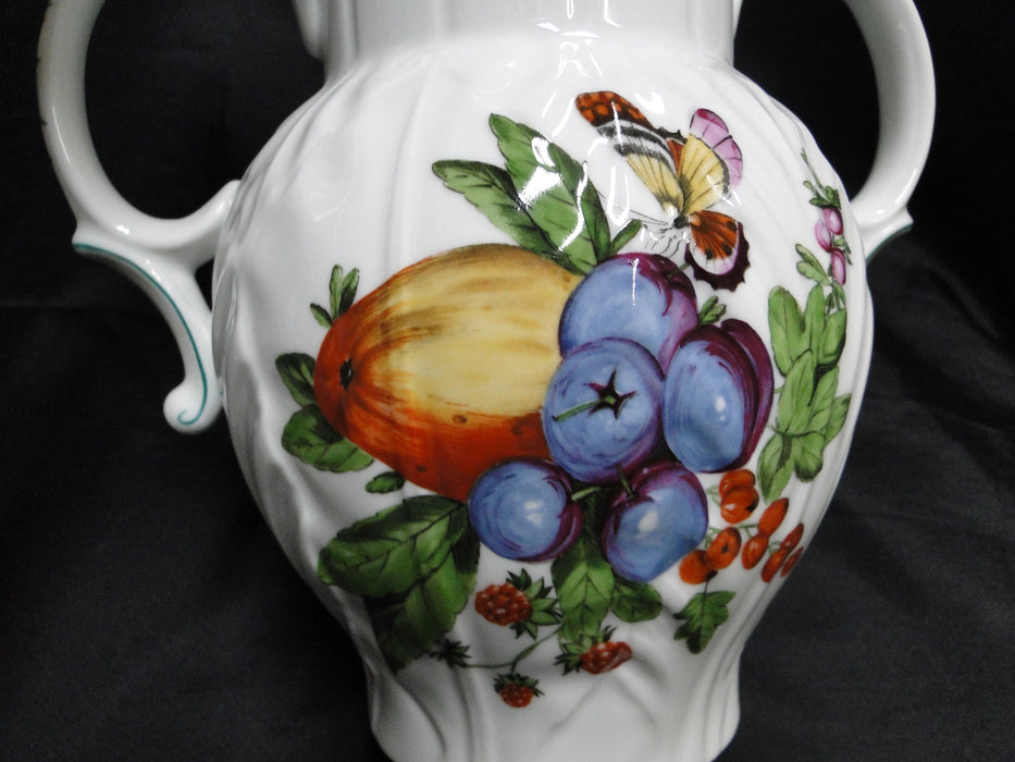 Mottahedeh Duke of Gloucester, Fruit: Flower Vase w/ Two Handles, 8 3/4"