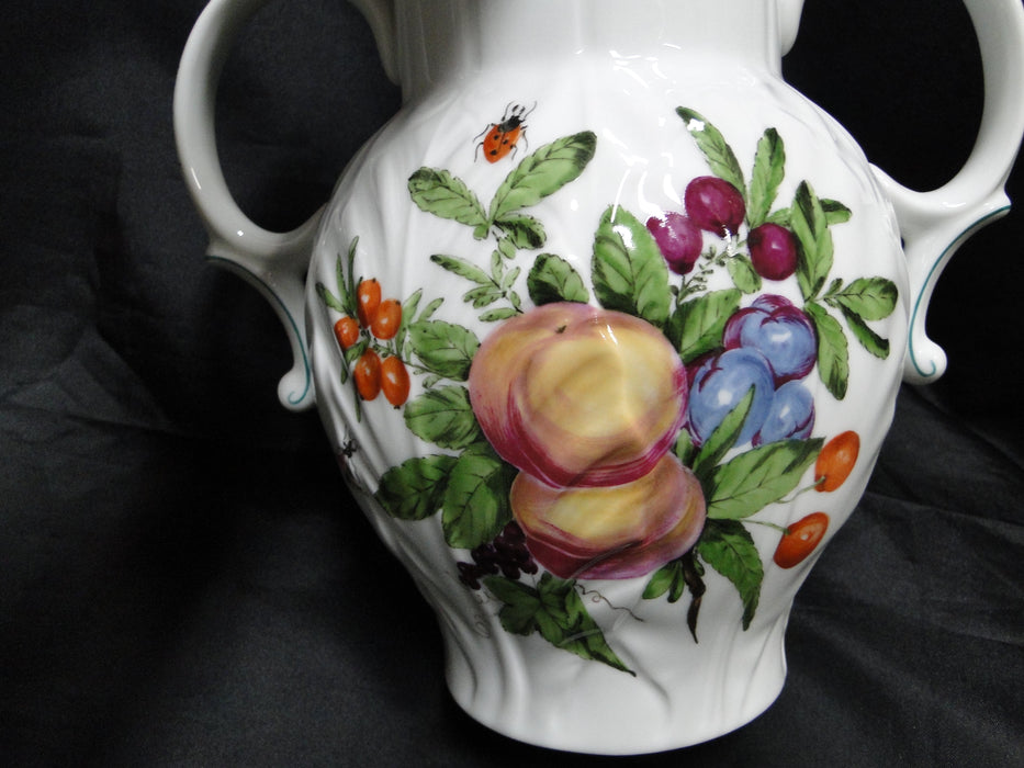 Mottahedeh Duke of Gloucester, Fruit: Flower Vase w/ Two Handles, 8 3/4"