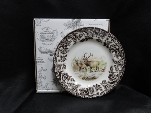 Spode Woodland Winter Scenes Elk: NEW Salad Plate (s), 7 3/4", Box