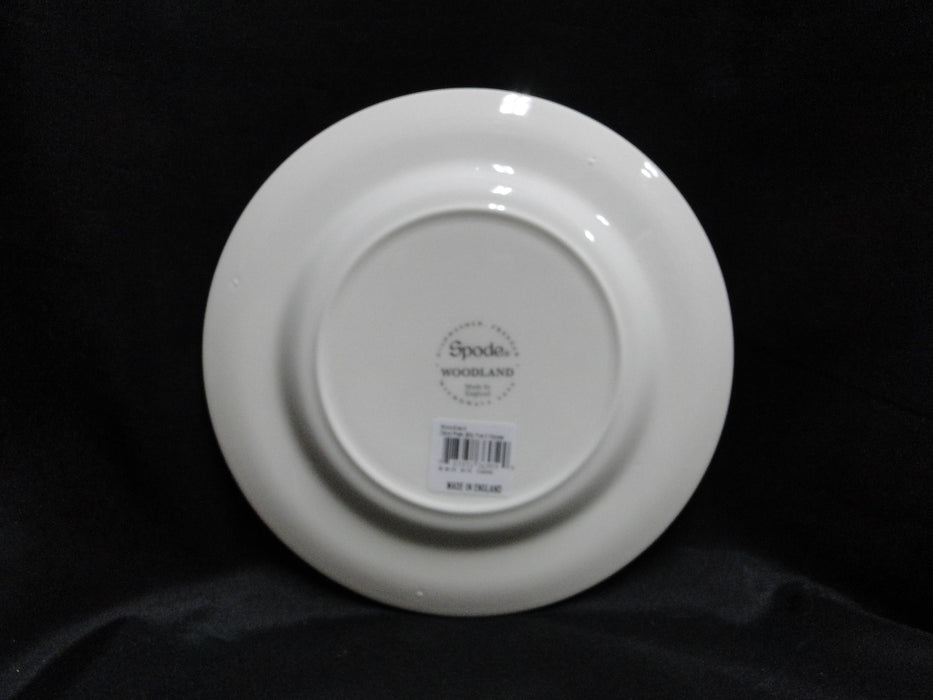 Spode Woodland Flat Coat Pointer Hunting Dog: NEW Salad Plate (s) 7 3/4", Box