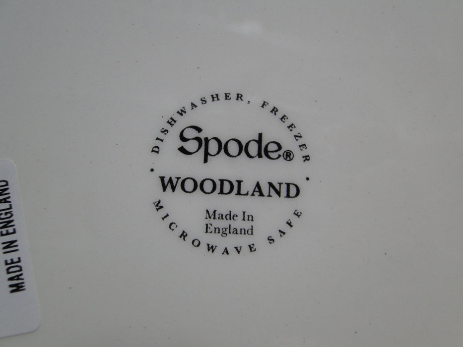 Spode Woodland Horses American Quarter, England: NEW Dinner Plate 10 1/2", Box
