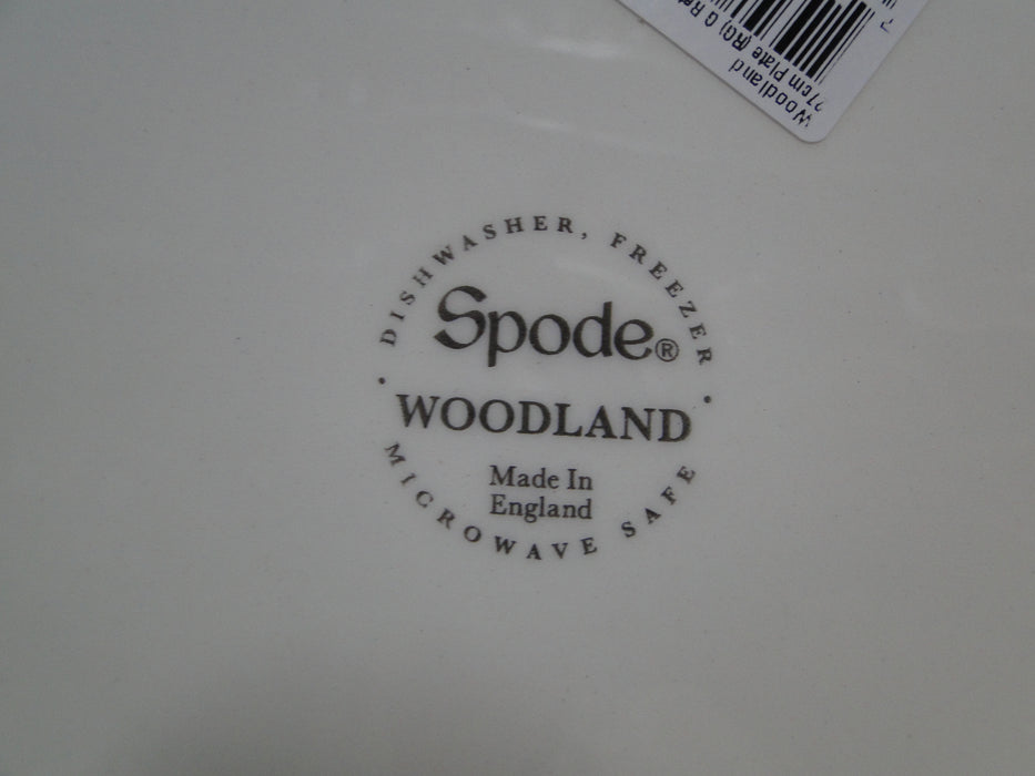 Spode Woodland Golden Retriever Hunting Dog: NEW Dinner Plate, 10 1/2", Box